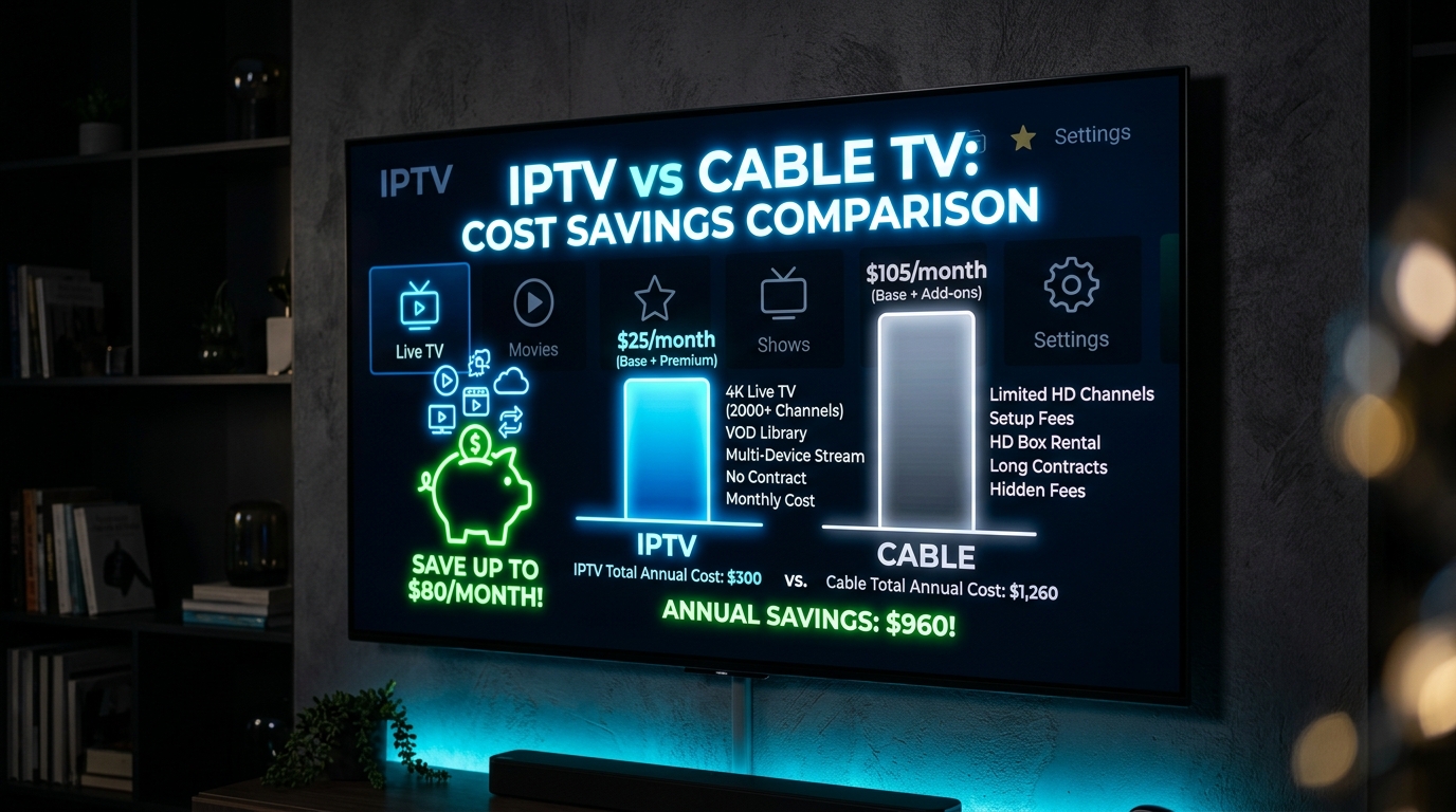 How Much Does IPTV Cost? Complete Pricing Guide 2026