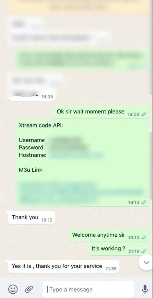 WhatsApp Testimonial