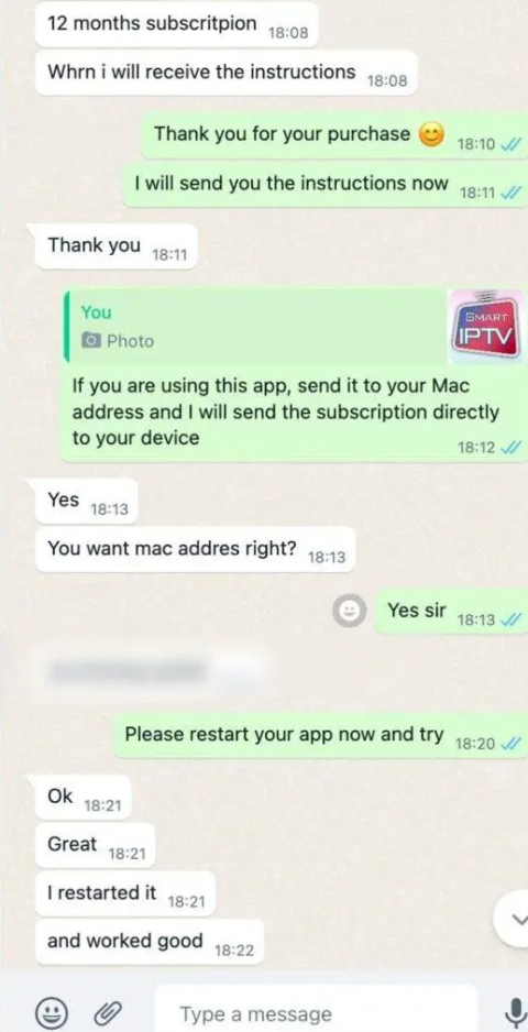 WhatsApp Testimonial